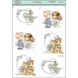 The Hobby House Wee Stamps - Love Me Do (HHWS012)