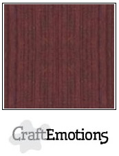 CraftEmotions linnenkarton - mahoniebruin LHC-78 A4 250gr