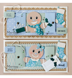 Marianne D Craftable - CR1564 - Gingerbread dolls by Marleen