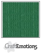 CraftEmotions linnenkarton loofgroen 30,5x30,5cm