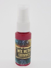 Cadence Mix Media Shimmer metallic spray Fuchsia 01 139 0006 0025 25 ml