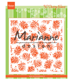 Marianne D Embossing 3D Design Folder  DF3450 - Pine