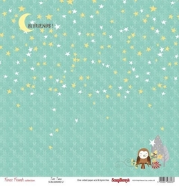 ScrapBerry's Paper Collection Set Forest Friends (12*12-190GSM), 13 Sheets (SCB220608600)