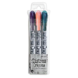 Ranger Tim Holtz Distress Crayons Set 14 (3pcs) (TDBK82293)