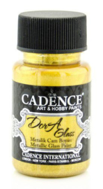 Cadence Dora Glas & Porselein verf Metallic Rich gold 01 013 3136 0050 50 ml