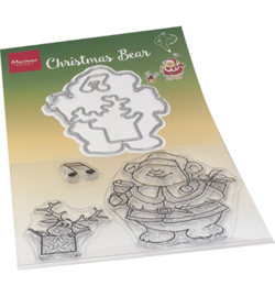 Marianne D - HT1658 - Stamp + die set - Hetty's Christmas bear