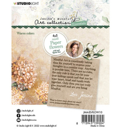 Studio Light - Paper Flowers - JMA-ES-FLOW10 - Warm colors Essentials nr.10