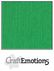 CraftEmotions linnenkarton - grasgroen LHC-27 A4 250gr