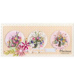 Marianne Design - Knipvel - MB0202 - Mattie's mini's - Bouquets