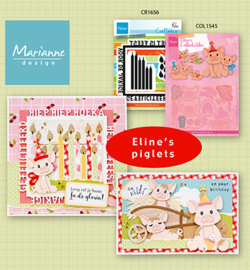 Marianne Design - Craftable - CR1656 - Felicitatie vierkant by Marleen