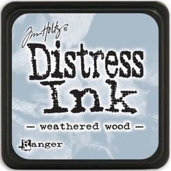 Tim Holtz distress mini ink weathered wood