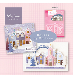 Marianne Design - Collectable - COL1537 - Houses by Marleen