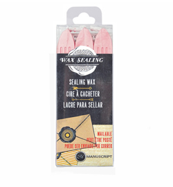 MSH7633PNK - Pink - Sealing Wax with Wick