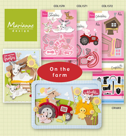 Marianne Design - Craftable - CR1693 - Farm tools by Marleen