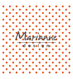Marianne D Embossing 3D Design Folder DF3447 - Polka Dots