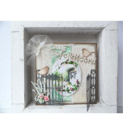 Marianne Design - Craftable - CR1319 - Hartelijk GEFELICITEERD