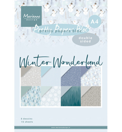Marianne Design - Papier -  PK9181 - Winter Wonderland