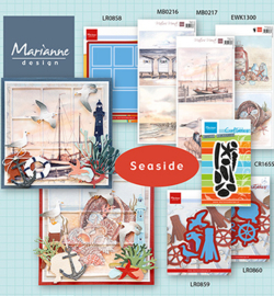 Marianne Design - Creatables - LR0859 - Tiny's Beach pole & Gulls
