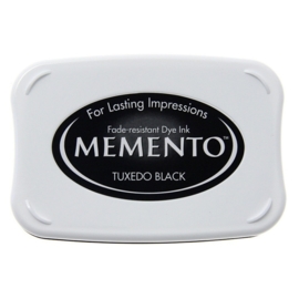 Memento inktkussen Tuxedo black