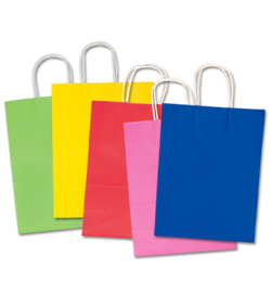 22409 - Kraft Paper Bags, Blauw