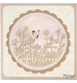 Marianne Design - Creatables - LR0905 - Gefeliciteerd