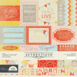 Authentique Wishes 12x12 Inch Collection Kit (WIS007)