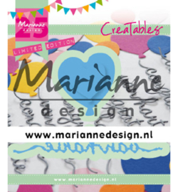 Marianne D Creatables LR0625 - Van Harte & ballon - 25th anniversary