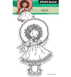 Penny Black Transparent Stamp - Adele