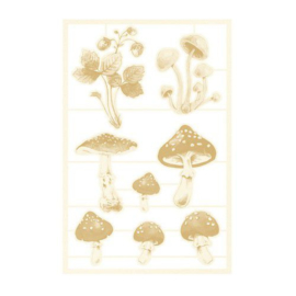 Piatek13 - Chipboard embellishments Forest tea party 03 P13-FOR-45