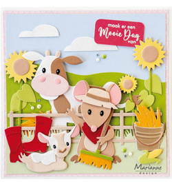 Marianne Design - Craftable - CR1693 - Farm tools by Marleen