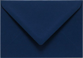 Papicolor Envelop C6 marineblauw 105gr-CV 6 st 302969 - 114x162 mm