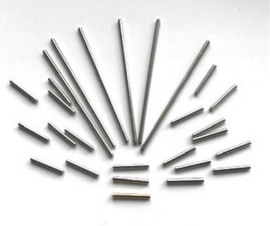 Jig Pegs - metalen pennen (1x 16mm, 19x 16mm, 6x 60mm)