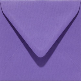 Papicolor Envelop vierk. 14cm paars 105gr-CV 6 st 303946 - 140x140 mm