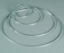 Ring metaal 3mm - 15 cm (1 stuks)