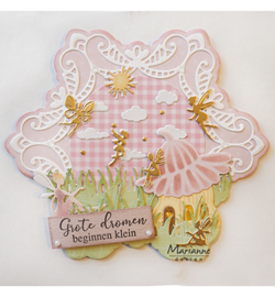 Marianne D Creatables LR0579 - Fairy flower house