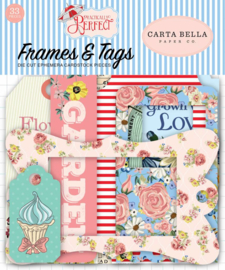 Carta Bella Practically Perfect Frames & Tags Ephemera