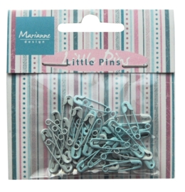 Marianne D Decoration Mini pins - light blue & blue JU0943
