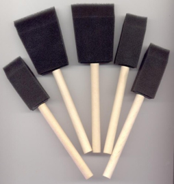 Foam Brush Set (5 stuks)