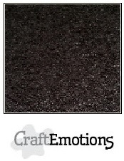 CraftEmotions Kraft Cardstock - Black [1 vel]