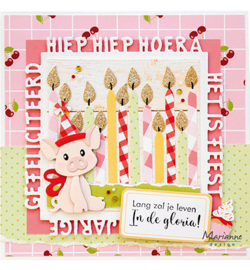 Marianne Design - Papier -  PK9189 - Picnic time by Marleen