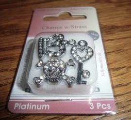 Charms w/ Strass- Treasure