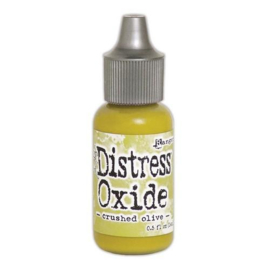 Ranger Distress Oxide Re- Inker 14 ml - Crushed Olive TDR57000 Tim Holtz