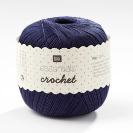 Rico Design - Essentials Crochet 31 Navy Blue