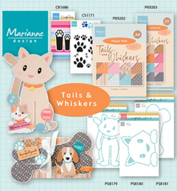 Marianne Design - Craftable - CR1686 - Two Paws