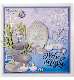 Marianne D Creatables - LR0727 - Buddha & balancing stones