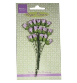 Marianne Design - Paper Flowers - Roses bud - light lavender