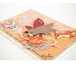 Marianne Design - Creatables - LR0878 - Layout Autumn leaves by Marleen