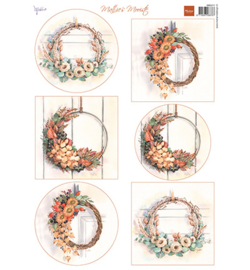 Marianne Design - Knipvel - MB0211 - Mattie Mooiste - Autumn Wreaths