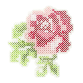 Applicatie Rose 88x81mm