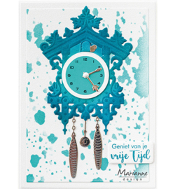 Marianne Design - Tekststickers - CA3185 - Clockwork